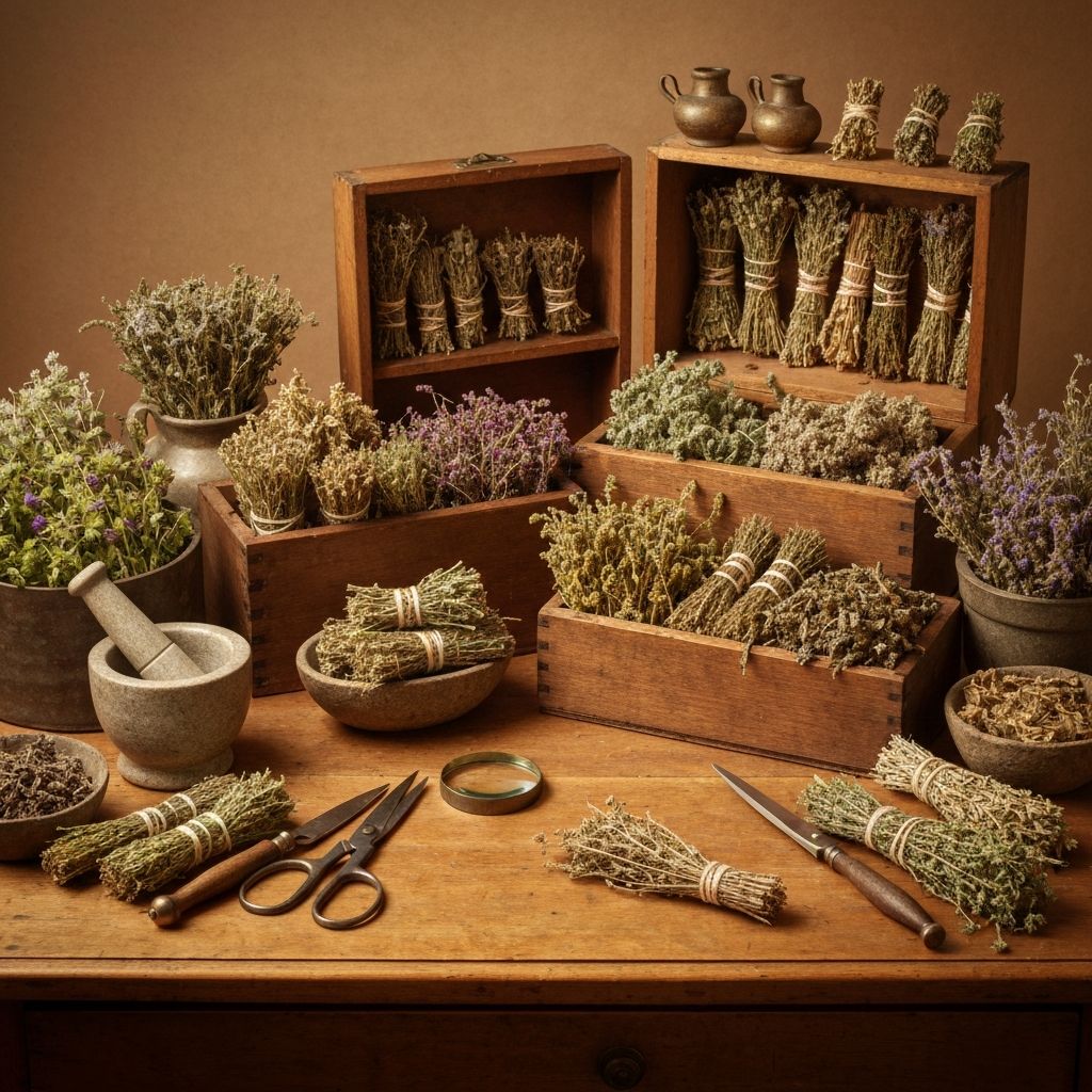 Traditional German Alpine herbalism